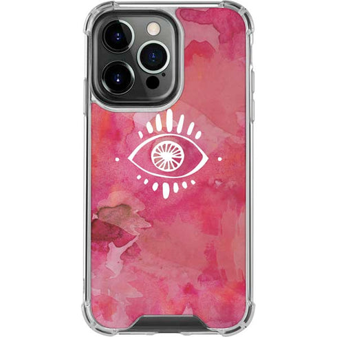 Desert Evil Eye iPhone 16 Pro Clear Case