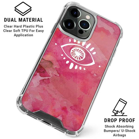 Desert Evil Eye iPhone 16 Pro Max Clear Case