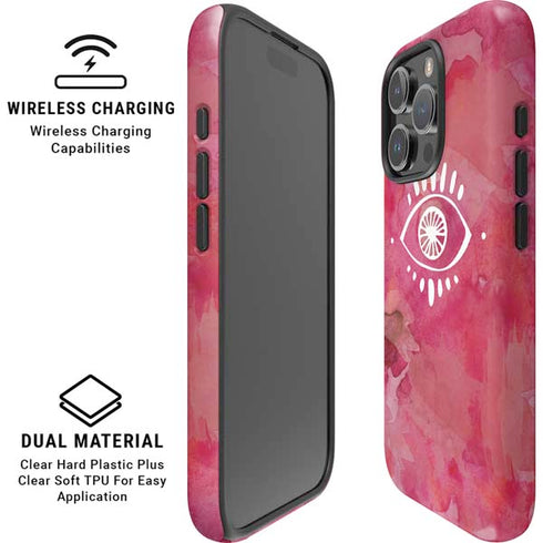 Desert Evil Eye iPhone 16 Pro Max Magsafe Impact Case