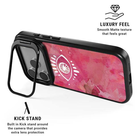 Desert Evil Eye iPhone 17 Pro Max Kickstand Case