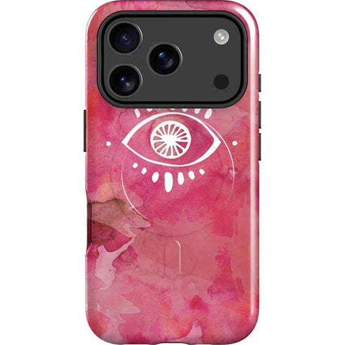 Desert Evil Eye iPhone 17 Pro Max Magsafe Impact Case