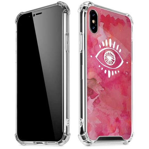 Desert Evil Eye iPhone X/XS Clear Case