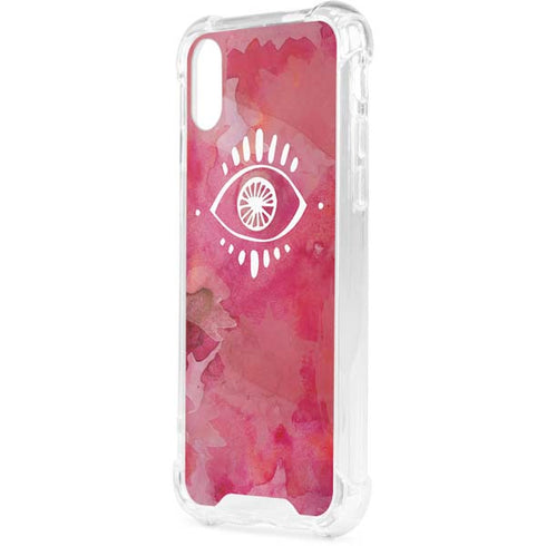 Desert Evil Eye iPhone XS Clear Case