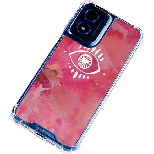 Desert Evil Eye Moto G 5G (2024) Clear Case