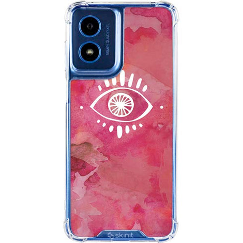 Desert Evil Eye Moto G Play 4G (2024) Clear Case