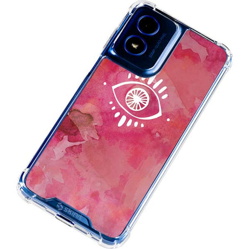Desert Evil Eye Moto G Play 4G (2024) Clear Case