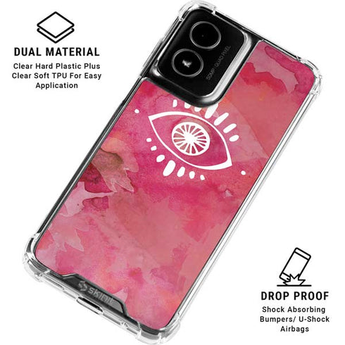 Desert Evil Eye Moto G Power 5G (2024) Clear Case