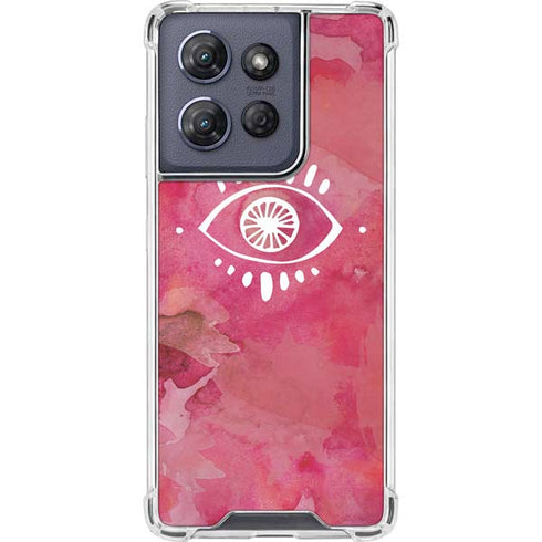 Desert Evil Eye Moto G Power 5G (2025) Clear Case