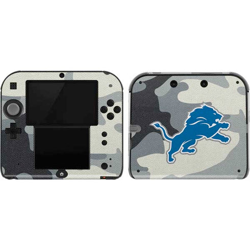 NFL Detriot Lions Camo Nintendo Skins