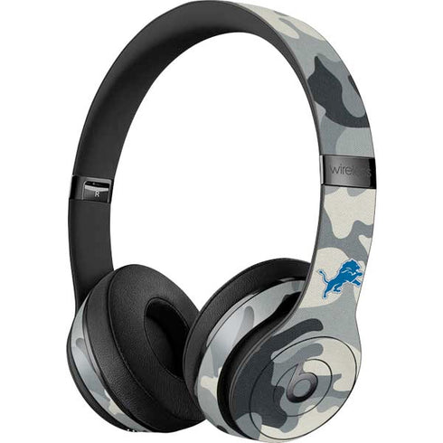 NFL Detriot Lions Camo Beats Solo 3 Wireless Skin