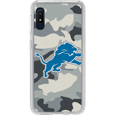 NFL Detriot Lions Camo Galaxy Cases
