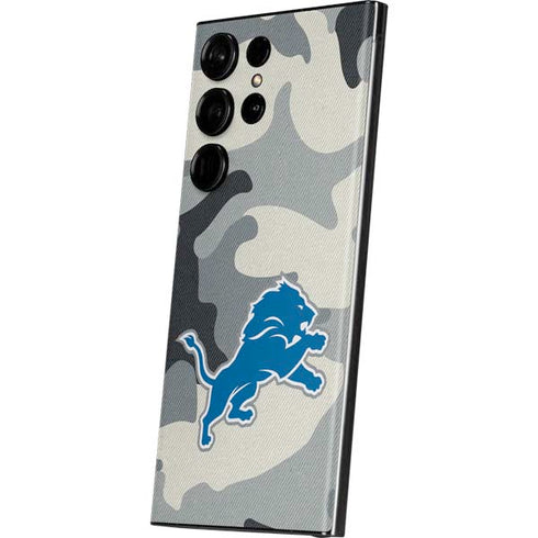 NFL Detriot Lions Camo Galaxy Skins