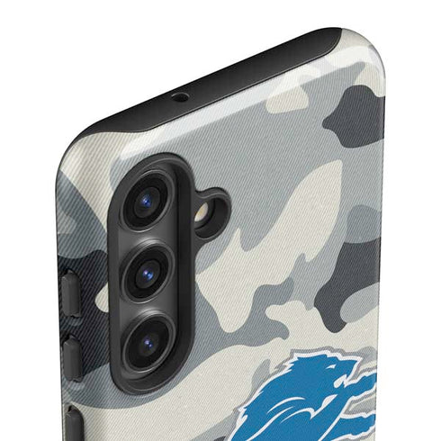 NFL Detriot Lions Camo Galaxy S25 Plus Impact Case