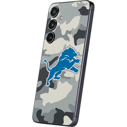 NFL Detriot Lions Camo Galaxy S24 Skin