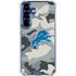 NFL Detriot Lions Camo Galaxy S25 Plus Clear Case