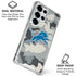 NFL Detriot Lions Camo Galaxy S25 Ultra Clear Case