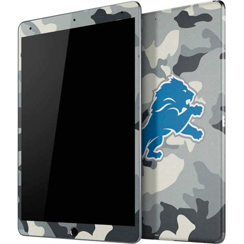 NFL Detriot Lions Camo iPad Skins