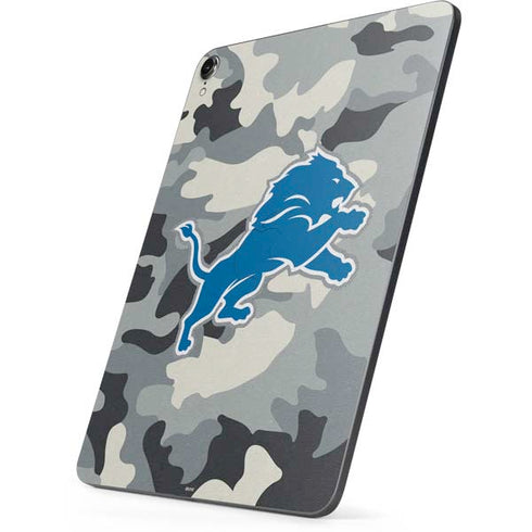 NFL Detriot Lions Camo Apple iPad Pro Skin
