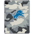 NFL Detriot Lions Camo iPad Pro 11in (2024) Clear Case