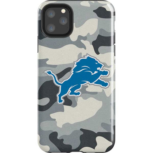 NFL Detriot Lions Camo iPhone Cases