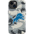 NFL Detriot Lions Camo iPhone 15 Impact Case