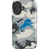NFL Detriot Lions Camo iPhone 16 Magsafe Impact Case
