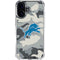NFL Detriot Lions Camo iPhone 16 Plus Clear Case