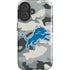 NFL Detriot Lions Camo iPhone 16 Plus Impact Case