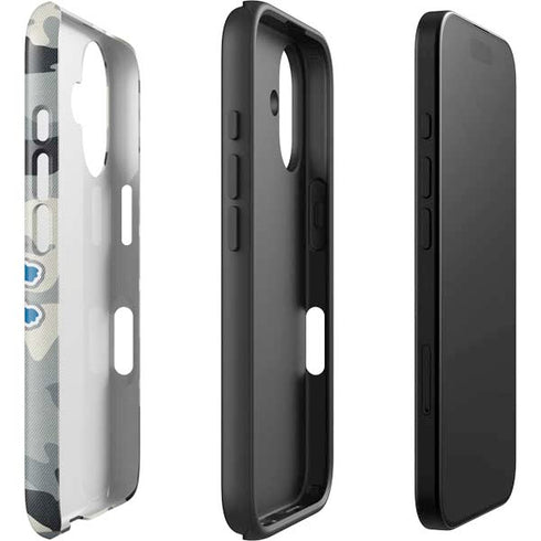 NFL Detriot Lions Camo iPhone 16 Plus Impact Case