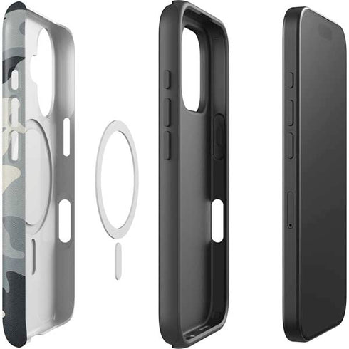 NFL Detriot Lions Camo iPhone 16 Plus Magsafe Impact Case