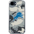 NFL Detriot Lions Camo iPhone 16e Clear Case