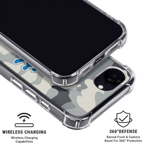 NFL Detriot Lions Camo iPhone 16e MagSafe Case