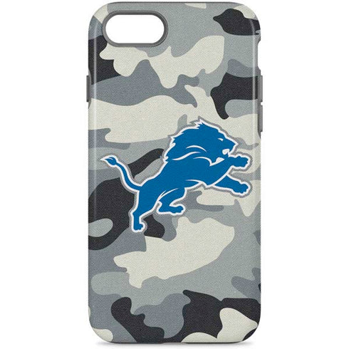 NFL Detriot Lions Camo iPhone Cases