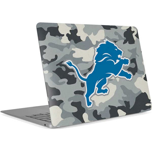 NFL Detriot Lions Camo Apple MacBook Air Skin