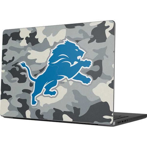 NFL Detriot Lions Camo Apple MacBook Pro 14-inch Skin