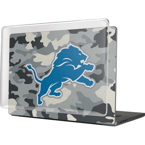 NFL Detriot Lions Camo MacBook Cases