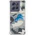 NFL Detriot Lions Camo Moto G 5G (2025) Clear Case