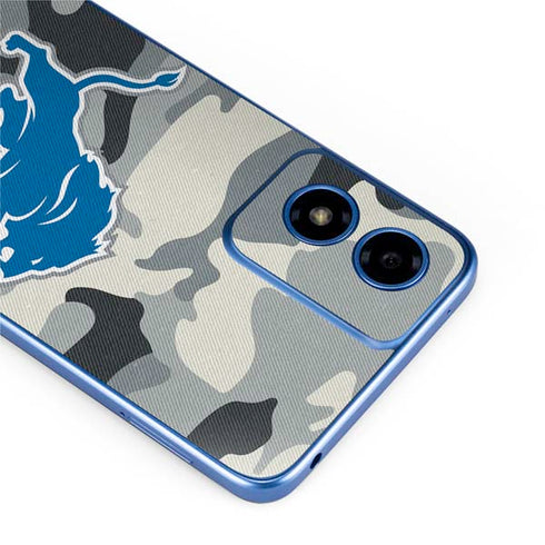 NFL Detriot Lions Camo Moto G Play 4G (2024) Skin