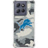 NFL Detriot Lions Camo Moto G Play 5G (2025) Clear Case
