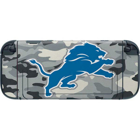 NFL Detriot Lions Camo Nintendo Switch 2 (2025) with Joy-Con Skin