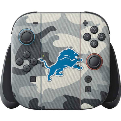 NFL Detriot Lions Camo Nintendo Skins