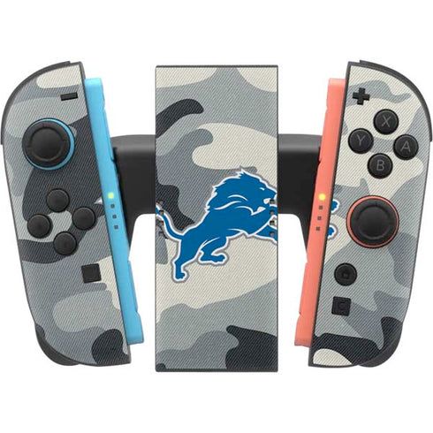 NFL Detriot Lions Camo Nintendo Switch 2 (2025) Joy-Con Controller Skin