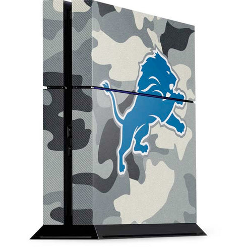 NFL Detriot Lions Camo PlayStation PS4 Skins
