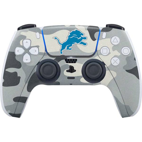 NFL Detriot Lions Camo PlayStation PS5 Skins