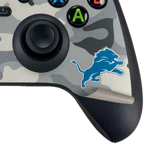 NFL Detriot Lions Camo Xbox Series X Bundle Skin