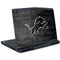NFL Detroit Lions Black & White Dell Alienware Skin