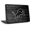 NFL Detroit Lions Black & White HP Chromebook Skin