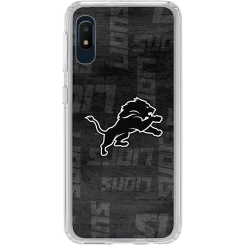 NFL Detroit Lions Black & White Galaxy Cases