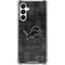 NFL Detroit Lions Black & White Galaxy A16 5G Clear Case