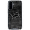 NFL Detroit Lions Black & White Galaxy A36 5G Clear Case